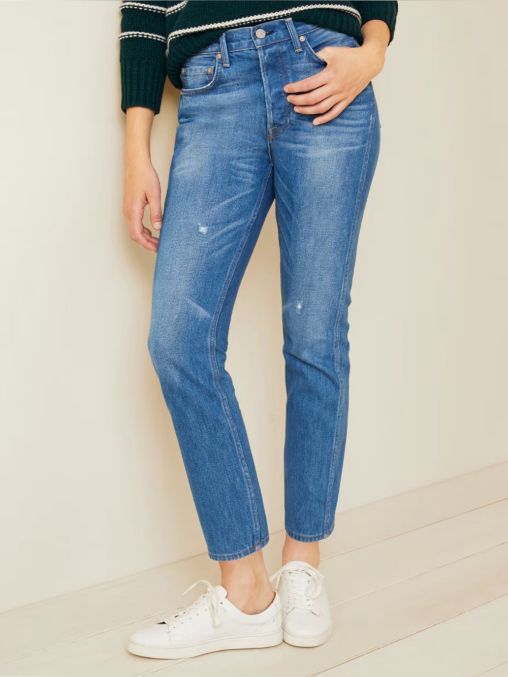 NOEND DENIM Straight Leg Jeans Size 27 | Made in USA | 100% cotton
